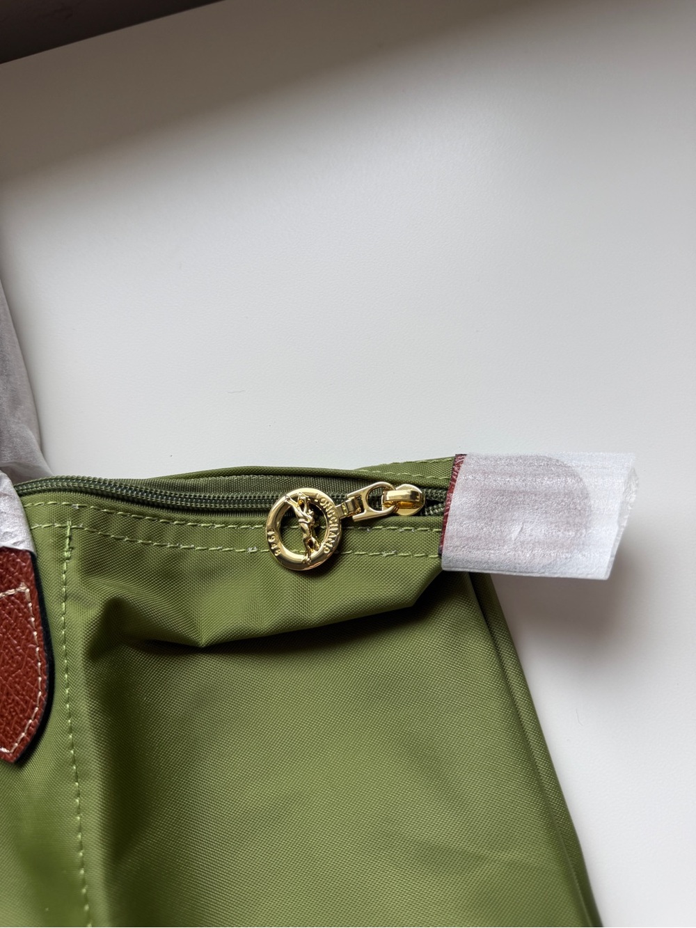 Longchamp Tote in Lichen Green Large - Picture 7 of 8